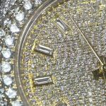 High Quality Gold Head Diamond Inlaid Luxury Watch Men Moissanite Mechanical Watch - Image 6
