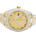 Pass diamond tester custom fashion brand D color VVS iced out moissanite watch - Image 6