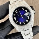 Custom Pass Diamond Tester Moissanite Wrist Watch Fashion Iced Out Luxury Mechanical Antique Watch - Image 3
