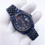 Hip hop Jewelry VVS Moissanite Watch Luxury Jewelry Moissanite Diamond Mechanical Watch - Image 2