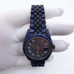 Hip hop Jewelry VVS Moissanite Watch Luxury Jewelry Moissanite Diamond Mechanical Watch - Image 4