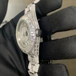 Custom brand VVS moissanite diamond mechanical watch men luxury iced out moissanite watch - Image 3