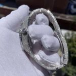 Hip Hop Jewelry Custom Luxury Iced Out VVS Moissanite Diamond Mechanical Watches - Image 3
