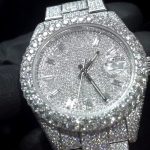 Luxury Luminous Stainless Steel Men Watch Bling Bling Moissanite Mechanical Watch - Image 4