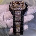 2023 Fashion and luxury custom automatic transmission VVS D Mosanshi full diamond men's exquisite watch designer - Image 3