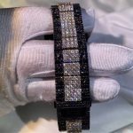 2023 Fashion and luxury custom automatic transmission VVS D Mosanshi full diamond men's exquisite watch designer - Image 6