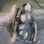 Mosang stone is full of stones, shiny watches for men and women, designer of luxury custom electronic transmission in 2023 - Image 5