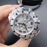 2023 Luxury Custom Automatic Transmission VVS D Moissanite with Diamond Glow Men's and Women's Watch Designer - Image 3