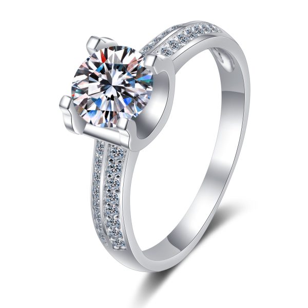 AZ229-J New 925 Sterling Silver Rings High Quality Gem For Women's Temperament Banquet Wedding Jewelry Anniversary Party Gift