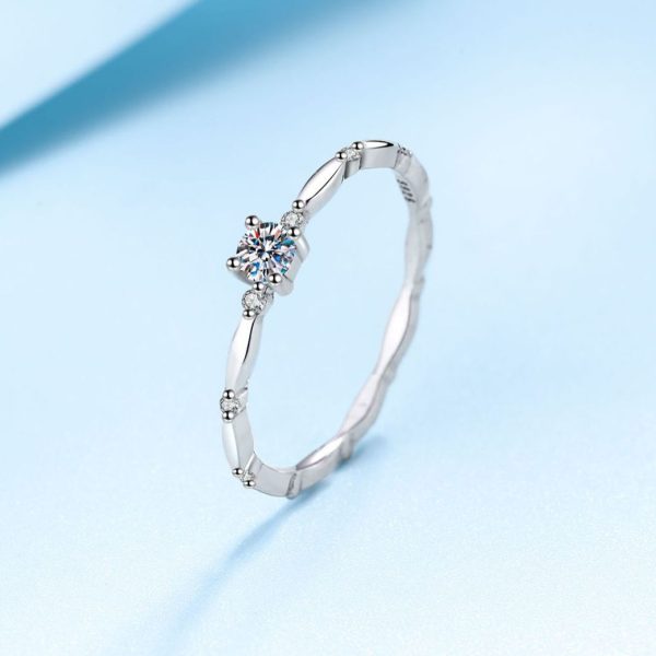 AZ136-J 925 Sterling Silver Rings For Women Original Crown Heart Wishbone Engagement Wedding Rose Gold Crystal Ring Luxury Jewelry R3599 - Image 5