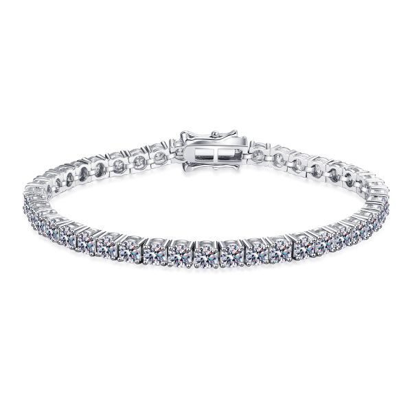 AZ472-S Fashion Luxury Trend Classic Diamond-set Moissanite Paws 4 Bracelet For Women s925 Silver Jewelry Paryt Charm Gift