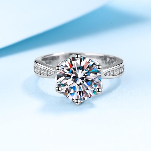 AZ113-J Heart Pattern Opening Finger Rings For Women Adjustable 925 Sterling Silver Ring New Trendy Women Fashion Jewelry Bijoux - Image 3