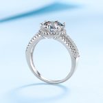 AZ039-J 925 Sterling Silver Couples Ring Sets Light Polishing Simple Ring for Woman Man Classic Wedding Fine Jewelry Circle - Image 3