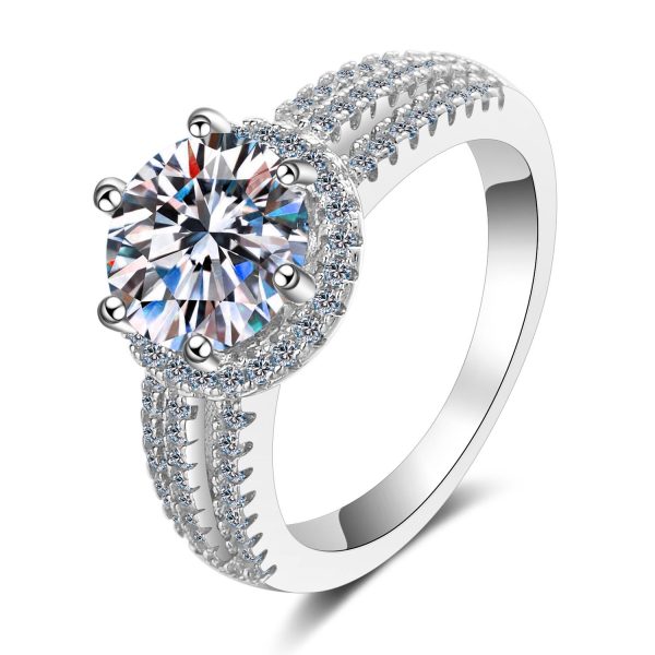 AZ039-J 925 Sterling Silver Couples Ring Sets Light Polishing Simple Ring for Woman Man Classic Wedding Fine Jewelry Circle