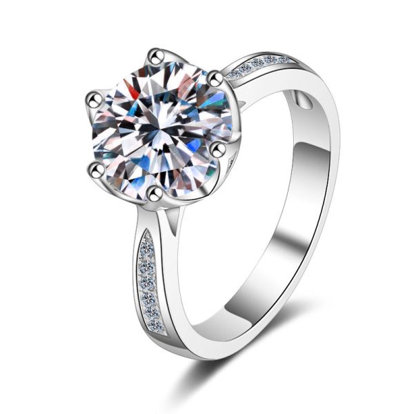 AZ113-J Heart Pattern Opening Finger Rings For Women Adjustable 925 Sterling Silver Ring New Trendy Women Fashion Jewelry Bijoux