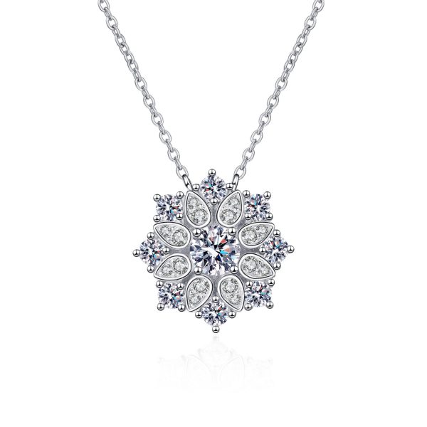 AZ354-X 925 sterling silver necklace women's Moissanite luxury diamond fashion pendant Jewelry