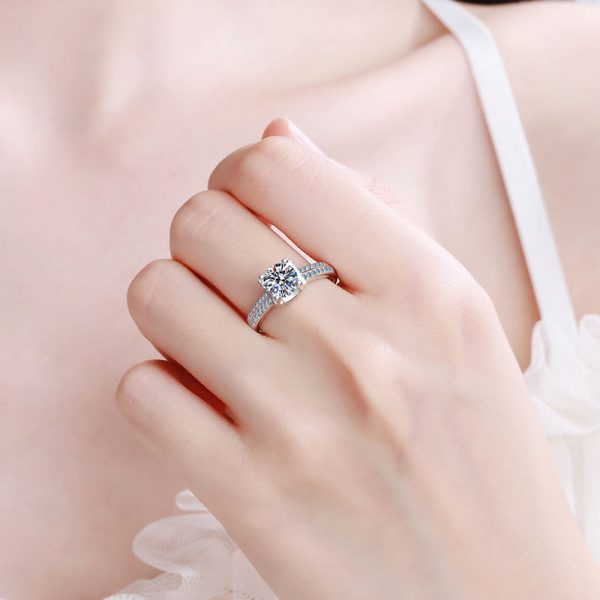 AZ229-J New 925 Sterling Silver Rings High Quality Gem For Women's Temperament Banquet Wedding Jewelry Anniversary Party Gift - Image 2