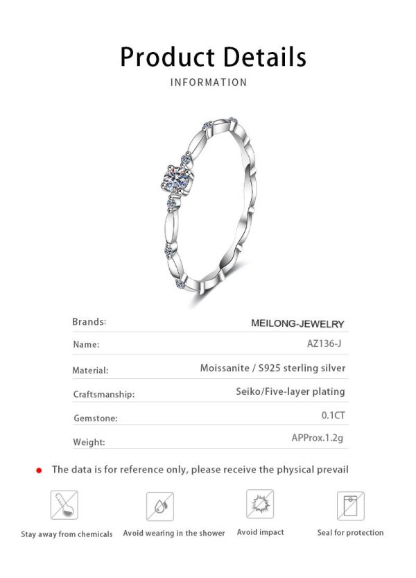 AZ136-J 925 Sterling Silver Rings For Women Original Crown Heart Wishbone Engagement Wedding Rose Gold Crystal Ring Luxury Jewelry R3599 - Image 6
