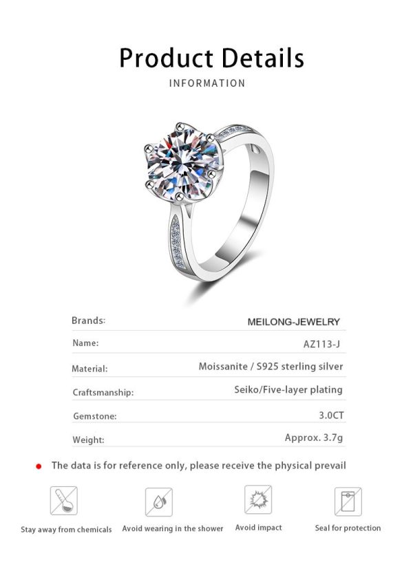 AZ113-J Heart Pattern Opening Finger Rings For Women Adjustable 925 Sterling Silver Ring New Trendy Women Fashion Jewelry Bijoux - Image 6