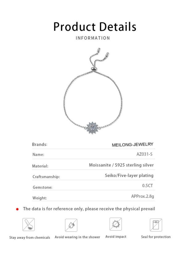 AZ031-S  Handmade mosaic sapphire round and square border platinum 950 bracelet and pendant with morganite gemstones - Image 7