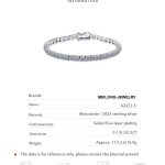 AZ472-S Fashion Luxury Trend Classic Diamond-set Moissanite Paws 4 Bracelet For Women s925 Silver Jewelry Paryt Charm Gift - Image 6