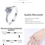 AZ150-J 2024 New Snake Ring Women's Zirconia Open Top Six-Pronged 1~2Carat Ring Fashionable Jewelry Accessory - Image 7