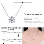 AZ866-X Fashion Trendy Luxury Classic Moissanite Diamond-set Eye Snow Flower Necklace Women s925 Silver Party Jewelry Gift - Image 7