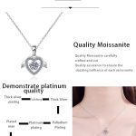 AZ107-X Fashion luxury Trend Classic 0.5ct Advertising Nimble Angle Heart Necklace For Women 925 Silver Party Charm Jewelry - Image 7