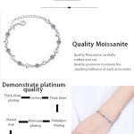 AZ111-S  3.5ct GBA Certified S925 Pure Silver Plated PT950 Gold Heart-to-Heart Moissanite Bracelet Noble Luxury Jewelry for Women Gift - Image 8
