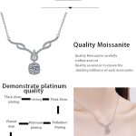 AZ036-X Butterflykiss 0.8 Carat Moissanite Necklace For Women Sparkling Diamond Pendant Solid Silver 925 Jewellery Luxury Party Jewelry - Image 7