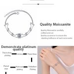 AZ983-S High Quality 1ct Emerald Cut Moissanite Diamond Jewelry 925 Sterling Silver Women Adjustable Bracelet For Party Daily Wear - Image 7