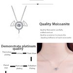 AZ139-X Platinum PT950 18K White Gold 0.3ct Moissanite Necklace Pendant for Women Jewelry High Clarity VVS Moissanite - Image 7